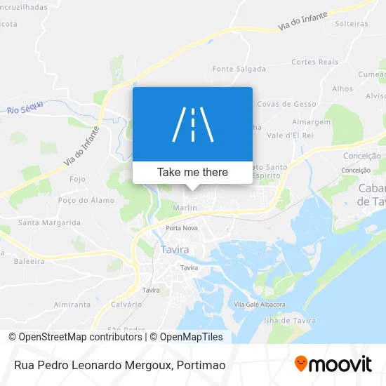 Rua Pedro Leonardo Mergoux map