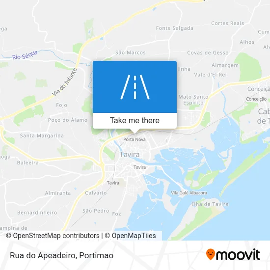 Rua do Apeadeiro map