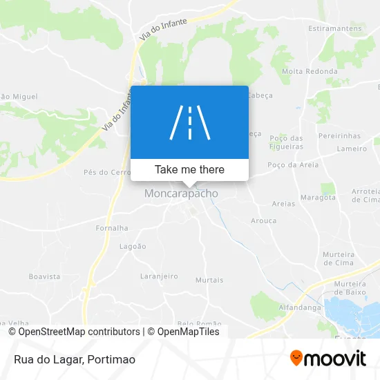 Rua do Lagar map
