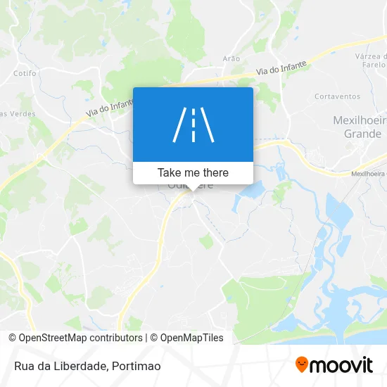 Rua da Liberdade map