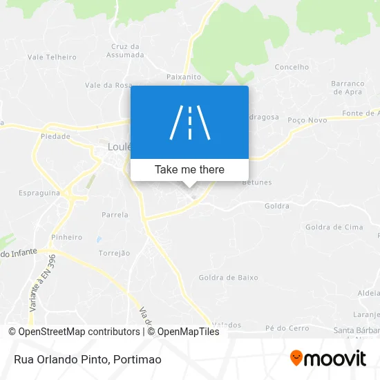 Rua Orlando Pinto map