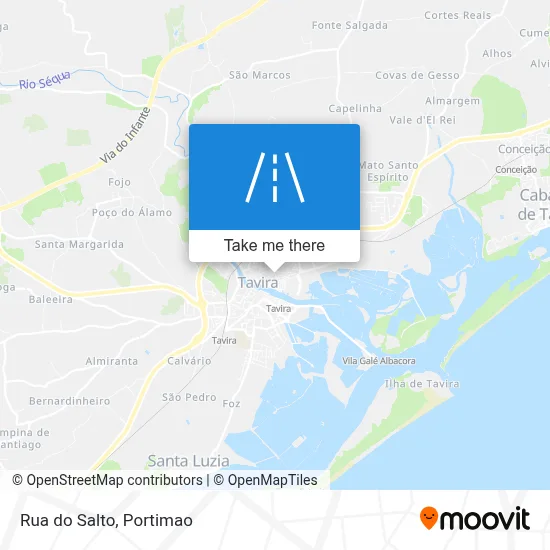 Rua do Salto map