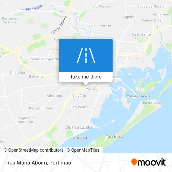 Rua Maria Aboim map
