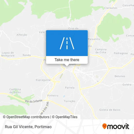 Rua Gil Vicente map
