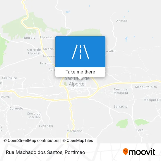 Rua Machado dos Santos map