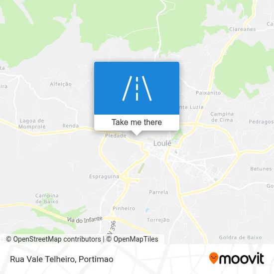 Rua Vale Telheiro map