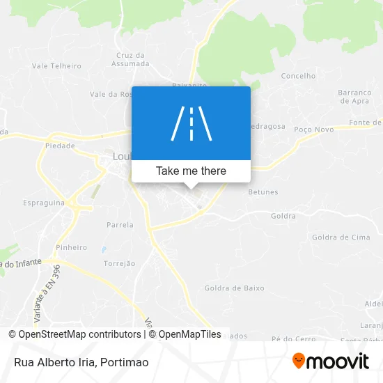 Rua Alberto Iria map