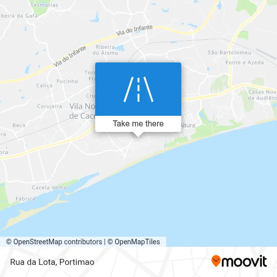 Rua da Lota map