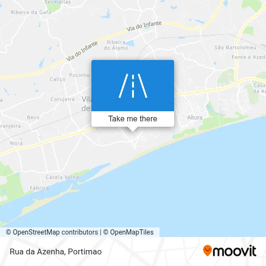 Rua da Azenha map