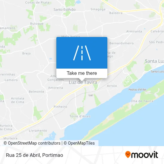 Rua 25 de Abril map