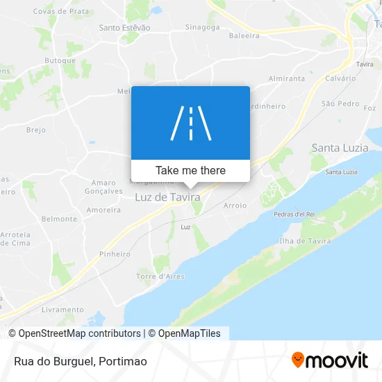Rua do Burguel map