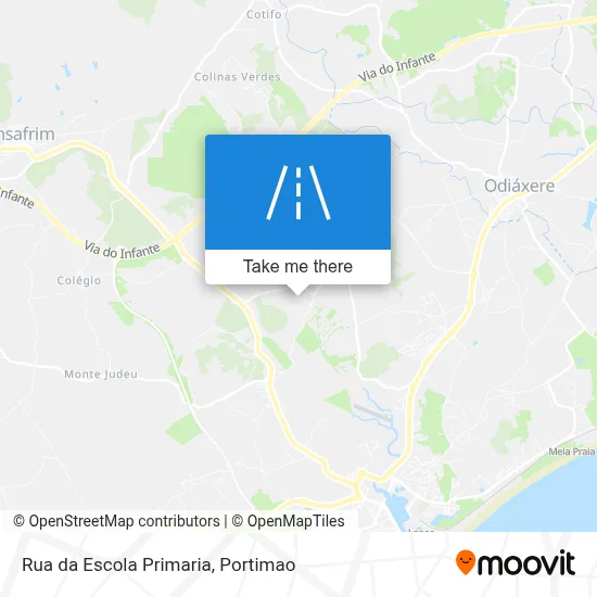 Rua da Escola Primaria map