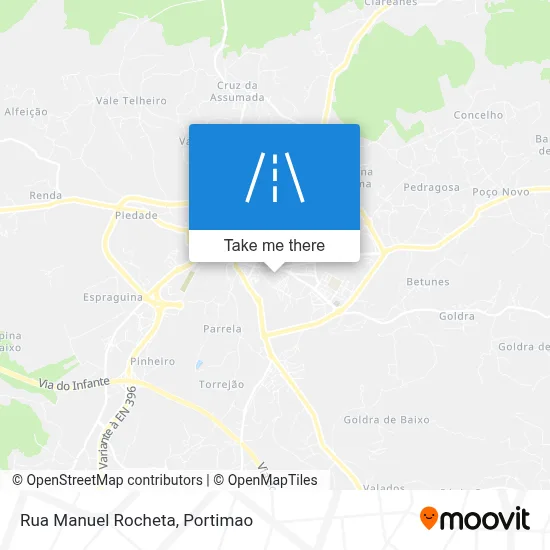 Rua Manuel Rocheta map