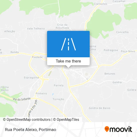Rua Poeta Aleixo map