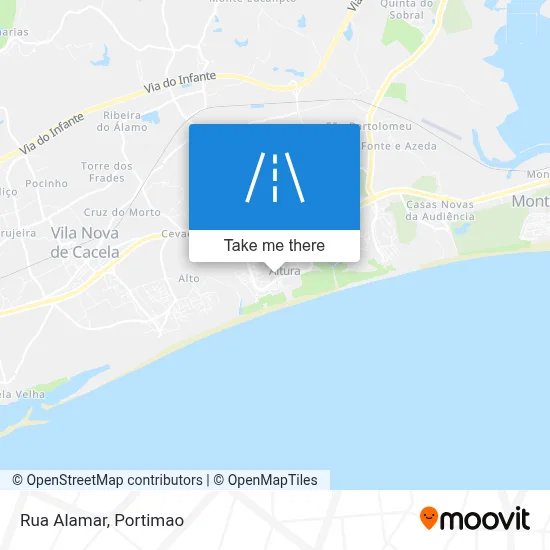 Rua Alamar map