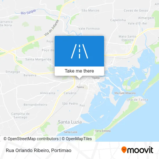 Rua Orlando Ribeiro map