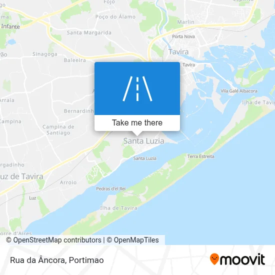 Rua da Âncora map