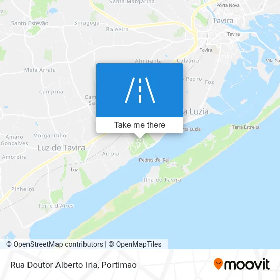 Rua Doutor Alberto Iria map