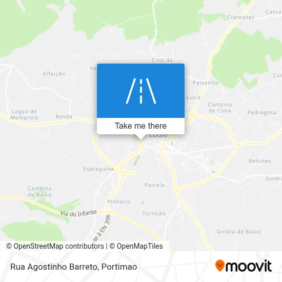 Rua Agostinho Barreto map