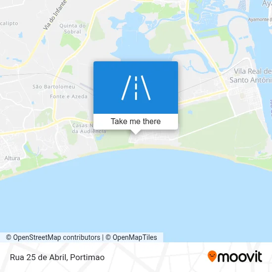 Rua 25 de Abril map