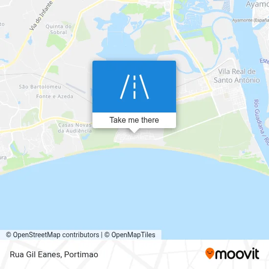 Rua Gil Eanes map