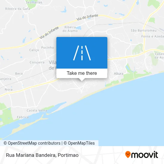 Rua Mariana Bandeira map