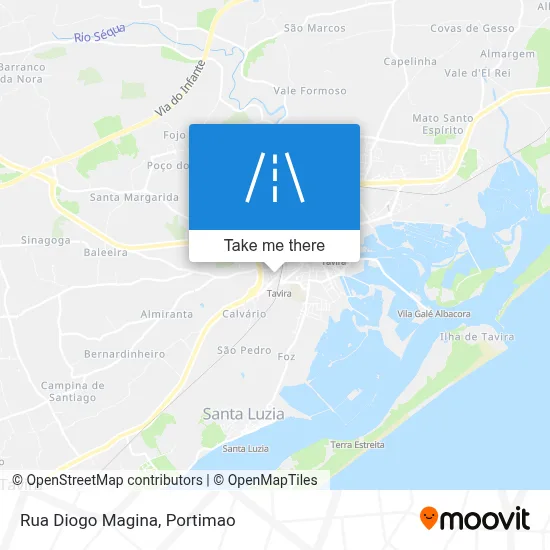 Rua Diogo Magina map