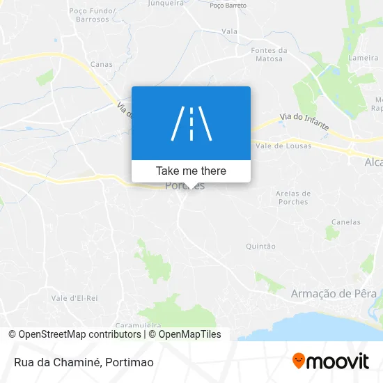Rua da Chaminé map