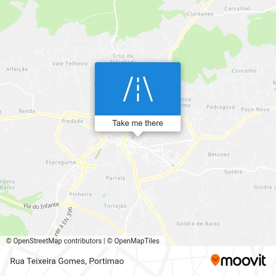 Rua Teixeira Gomes map