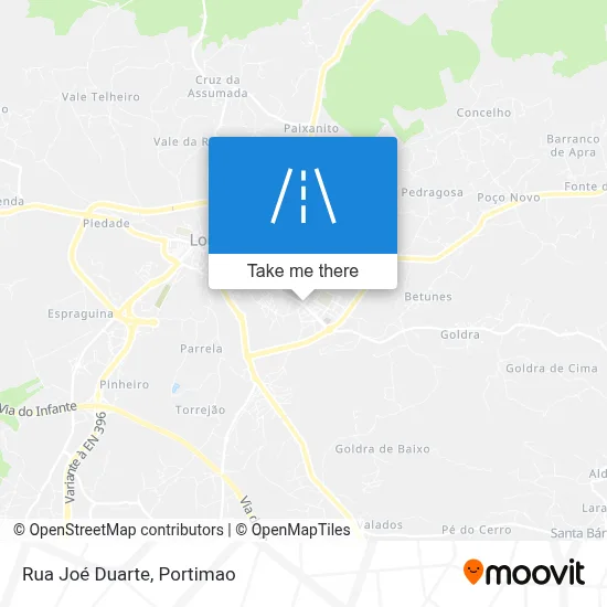 Rua Joé Duarte map