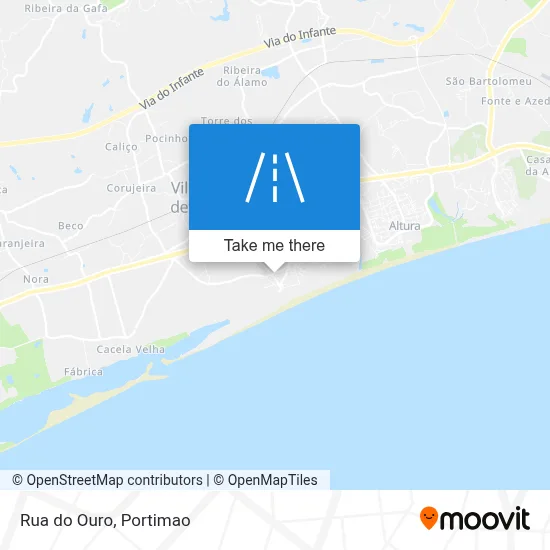 Rua do Ouro map