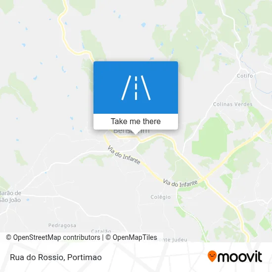 Rua do Rossio map