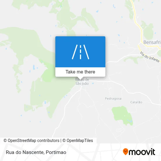 Rua do Nascente map