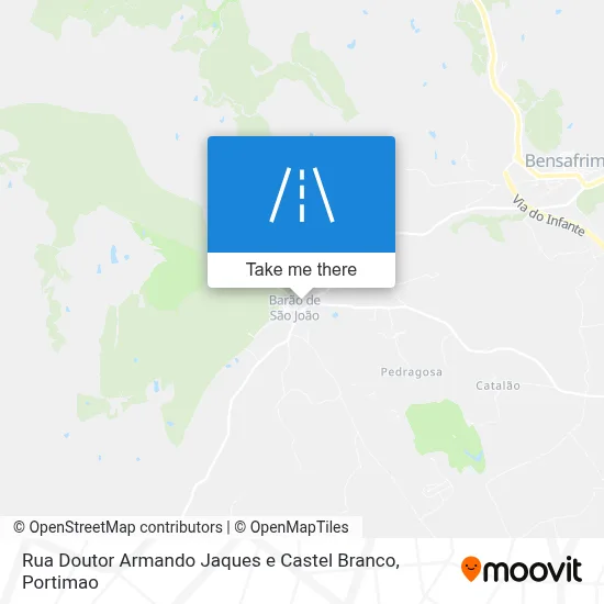 Rua Doutor Armando Jaques e Castel Branco map