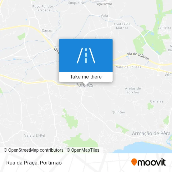 Rua da Praça map
