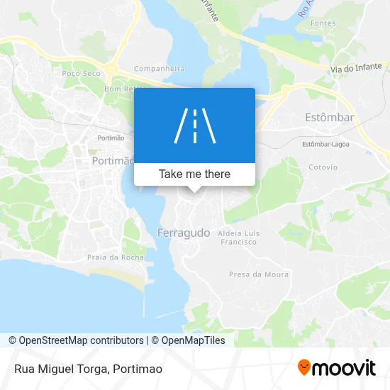 Rua Miguel Torga map