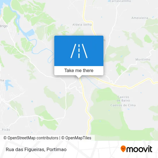 Rua das Figueiras map