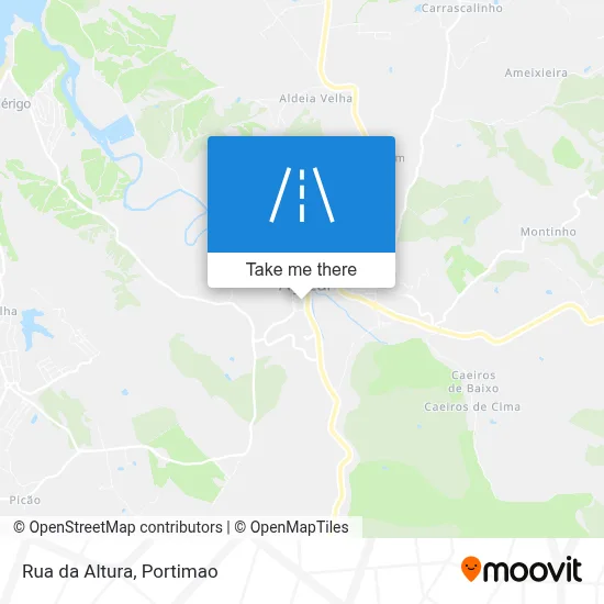 Rua da Altura map