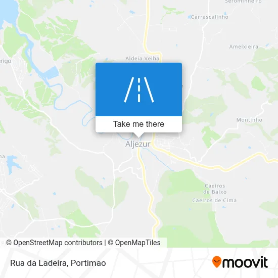 Rua da Ladeira map