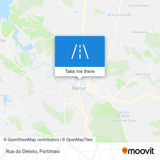 Rua do Desvio map