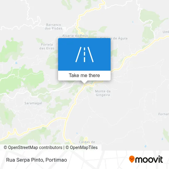 Rua Serpa Pinto map
