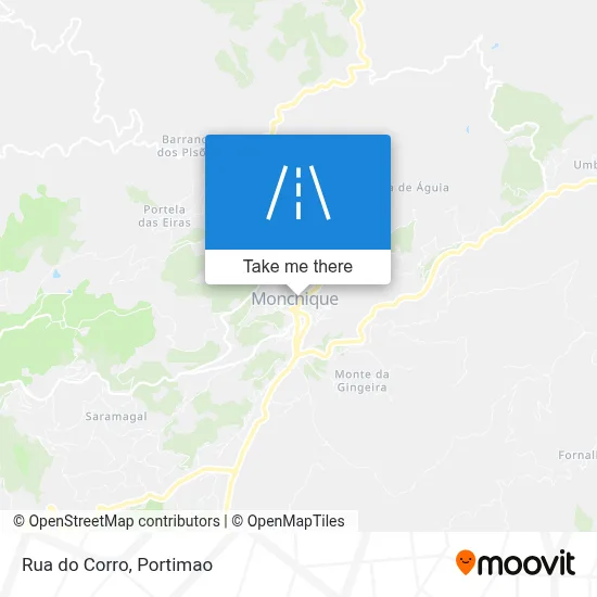 Rua do Corro map