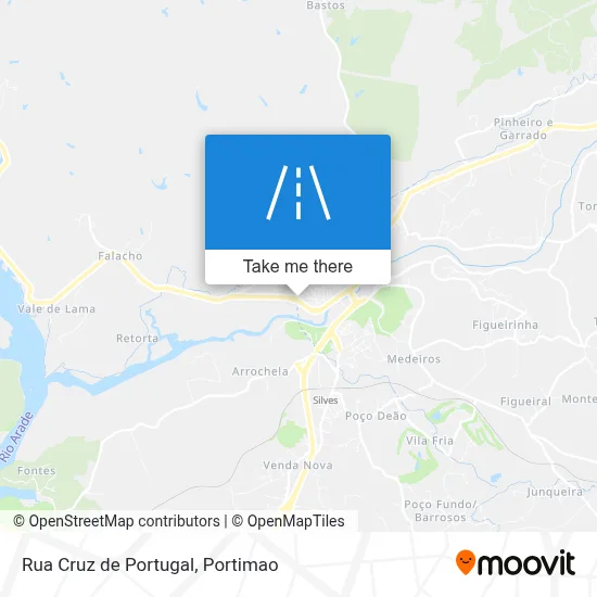 Rua Cruz de Portugal map