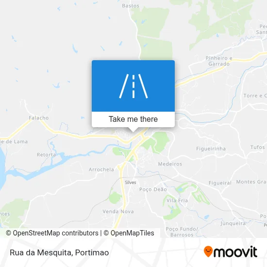 Rua da Mesquita map