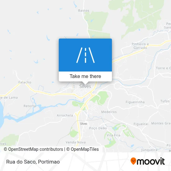 Rua do Saco map