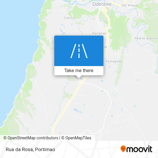Rua da Rosa map