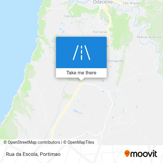 Rua da Escola map