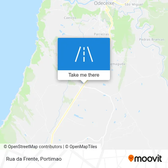 Rua da Frente map