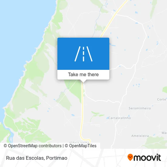 Rua das Escolas map