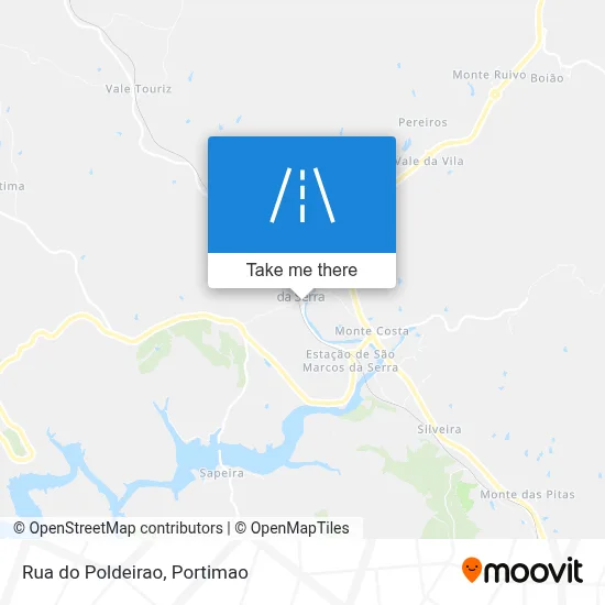 Rua do Poldeirao map
